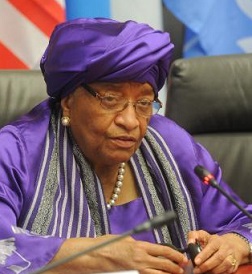 Ellen Johnson-Sirleaf, Președintele Liberiei