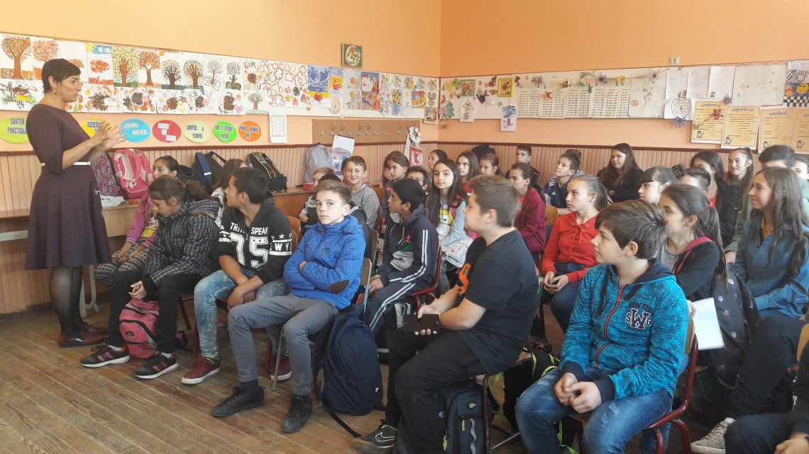 RULO@Școala Șăulia, Județul Mureș, 7 noiembrie 2018