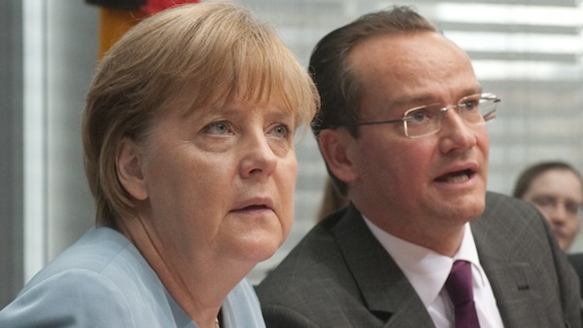 Gunther Krichbaum și Angela Merkel