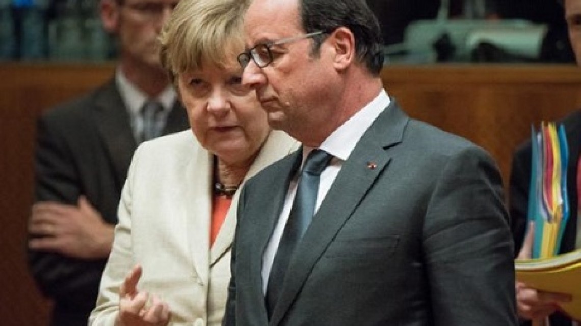 Angela Merkel și Francois Hollande