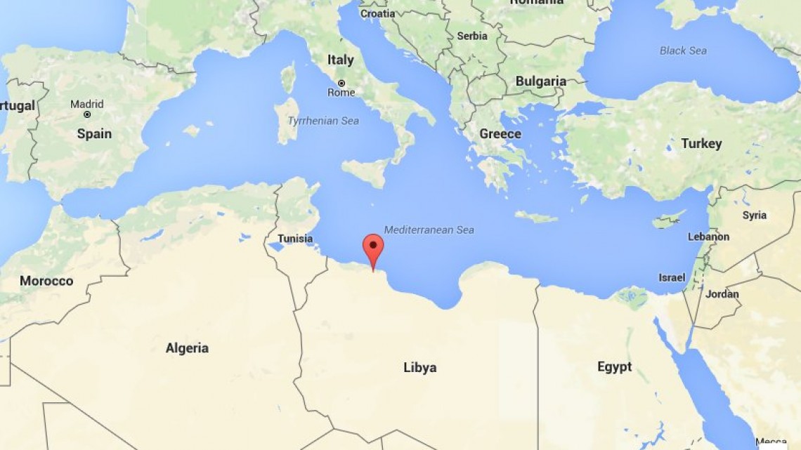 Zliten este controlat de guvernul nerecunoscut internațional al Libiei, cu sediul al Tripoli (sursa foto: maps.google.com)
