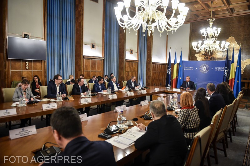 Reuniunea Comitetului interministerial de coordonare a Planului National de Redresare si Rezilienta (PNRR), la Palatul Victoria, 24 octombrie 2022