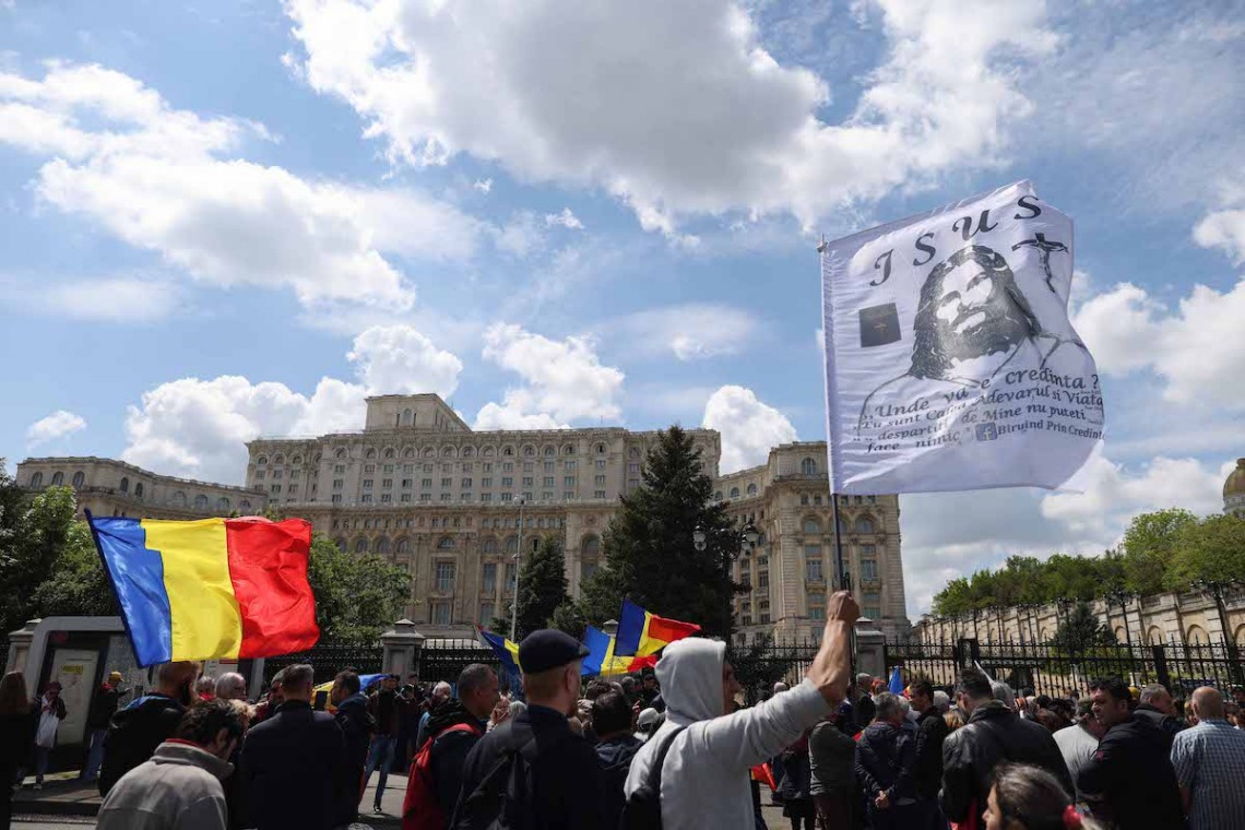 Protest AUR la București, 10 mai / sursa foto: Inquam Foto - Octav Ganea