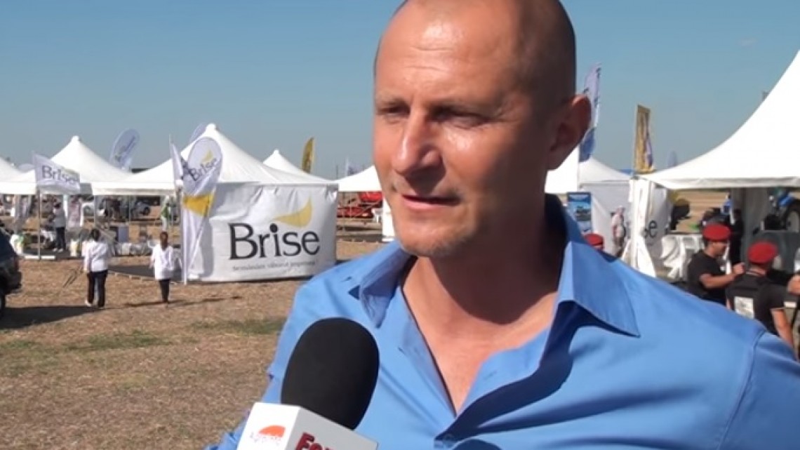 Angelo Nicolae, general manager agri-business, Grupul Brise. Sursă foto: captură ecran YouTube