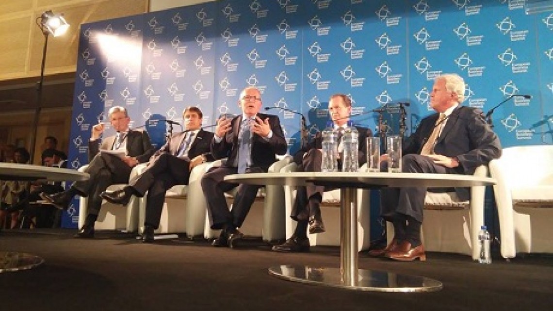 Dezbatere cu participarea Prim-vicepreședintelui Comisie Europene, Frans Timmermans/ Foto: https://www.facebook.com/frans.timmermans?ref=br_rs