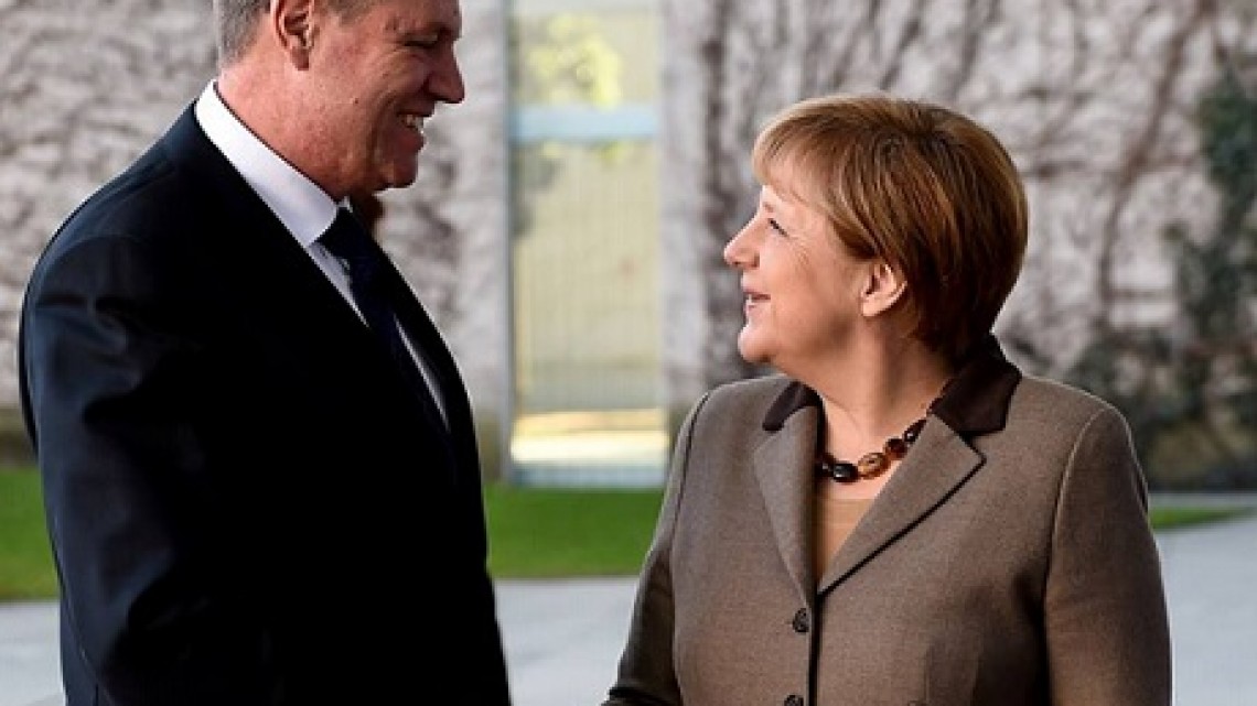 Klaus Iohannis si Angela Merkel / Foto: Facebook